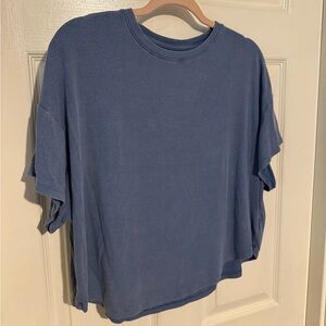 American Eagle Blue Women's Casual Top Basics